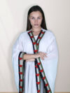 Palastine Flag White Cape Free Size